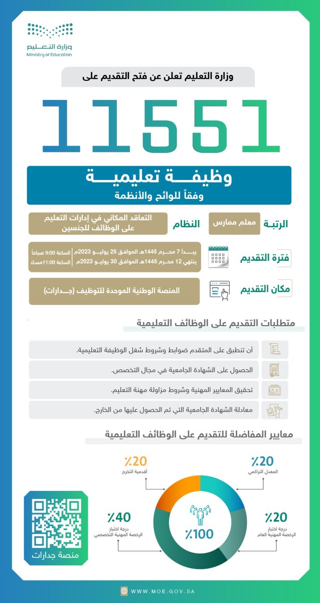 #وظائف_وزارة_التعليم
