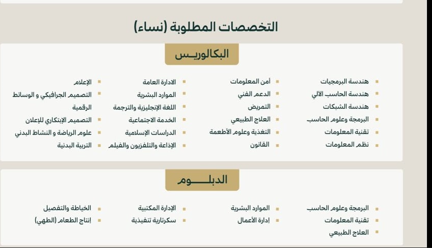 وظائف وزارة الدفاع للرجال