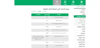 حاسبة رسوم التابعين في السعودية