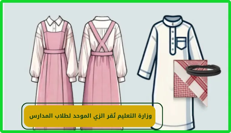   الزي المدرسي لمدارس السعودية 