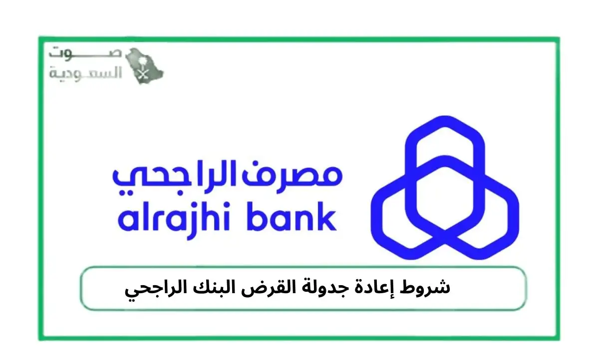   شروط إعادة جدولة القرض البنك الراجحي 