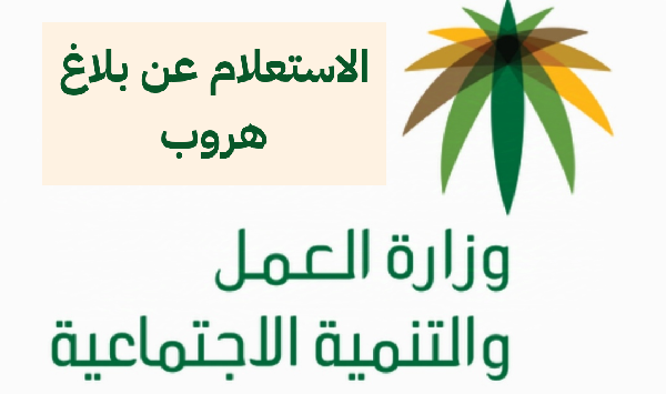 خطوات الاستعلام عن بلاغ هروب برقم الهوية