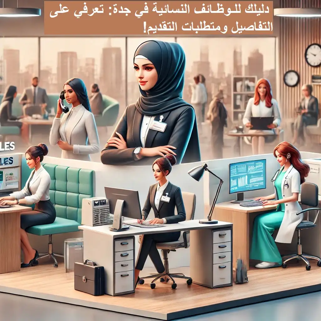   وظائف نسائية في جدة  